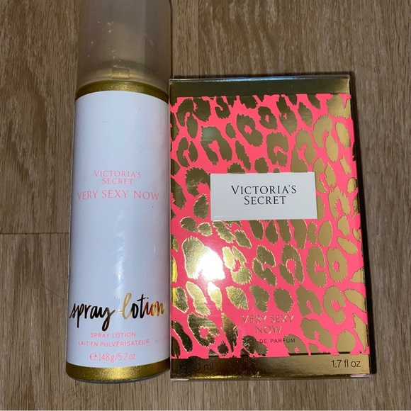 Victoria’s Secret Very Sexy Now Perfume & Glitter Spray Lotion